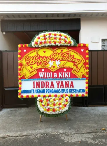 Papan Bunga Pernikahan cipondoh indah